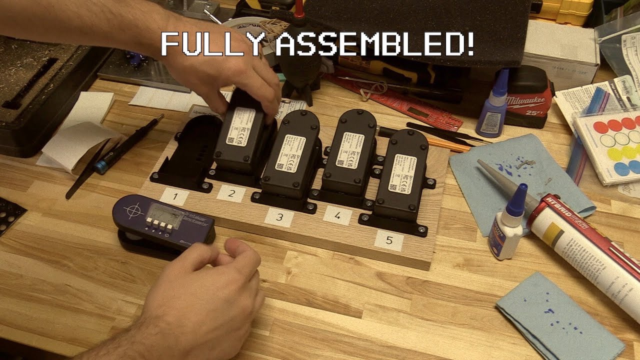 Densitometer Production Montage