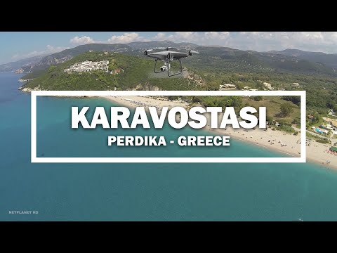 🎬 Karavostasi Beach, Perdika (Sivota) - Greece ✈ (Drone)
