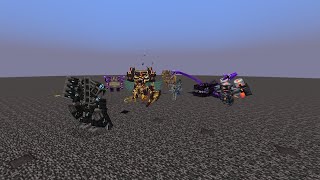 Realmwarden vs L_ender's Cataclysm bosses [Minecraft 1.20.1] |mob battle|