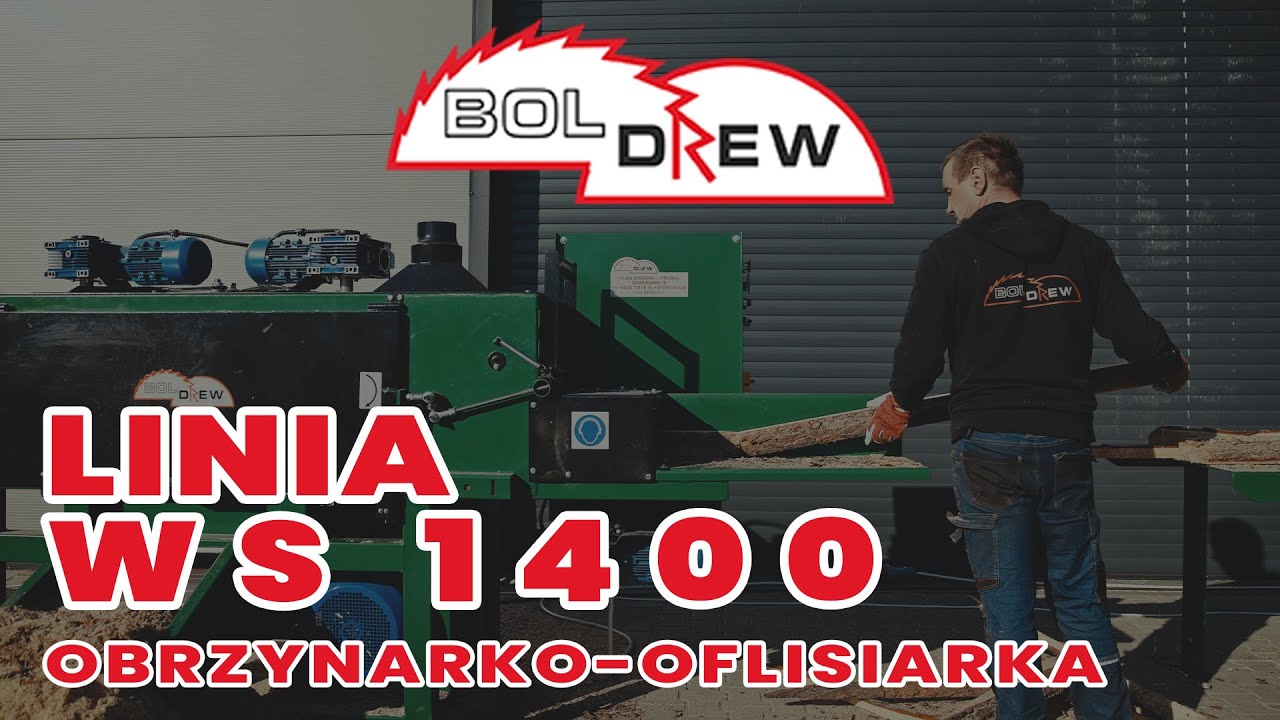 Obrzynarko - oflisiarka Boldrew Linia WS 1400