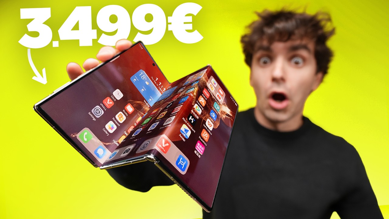 LA RIVOLUZIONE DEGLI SMARTPHONE? Ecco il nuovo TRIFOLD di Huawei