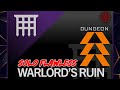 Safe Hunter Run: Solo Flawless Warlord's Ruin Dungeon (Destiny 2) Tattered Regalia Emblem