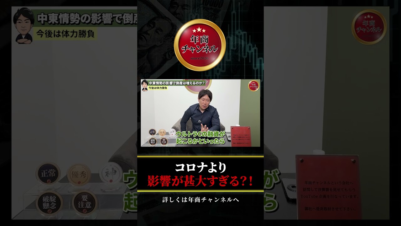 コロナより 影響が甚大すぎる?! #shorts #中東情勢 #年商チャンネル