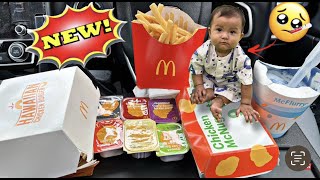 💢IJAT REVIEW MENU TERBARU MCDONALD - QHADEEJAH MASUK HOSPITAL?😱