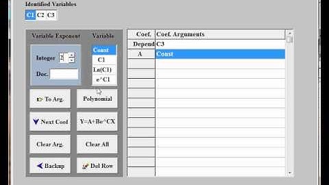 DataFit MultiVariable Tutorial