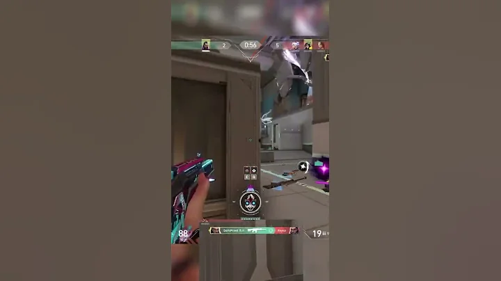 Valorant Reyna 1 vs 4 ez clutch #valorant #valorantshots