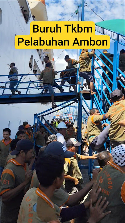 Buruh pikul, pejuang Rupih #shortvideo #kmdorolonda #portofambon