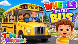 🚌 Wheels on the Bus Song | Fun 3D Animated Nursery Rhyme for Kids & Toddlers