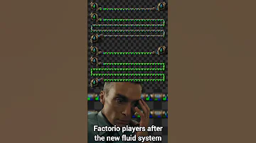 Factorio Players After The New Fluid System 