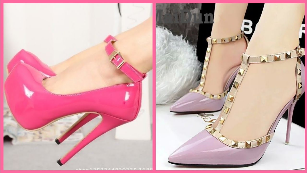 Fantastic high heels design ideas 2020 for girls/modern high heels