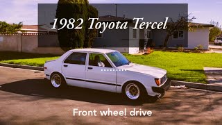 1982 Toyota Tercel FWD? (Build Breakdown) 4AC + Weber + SSR Starsharks! AL20 AE86 TE72 KE70