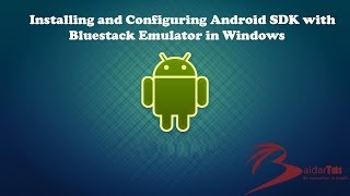 Android Tutorials : Installing and Configuring Android SDK - The easiest way ever [1080p HD]
