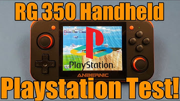 RG350 - Anbernic - Retro Gaming Handheld - Playstation Games -Tested!