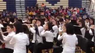 Mills Park Middle School Band Concert pt. 5