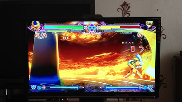 BBCS:EX Mu-12 GC combo midscreen for 8276 damage