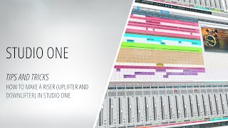 How to Make a Custom Riser (Uplifter and Downlifter) in Studio One [Studio One]