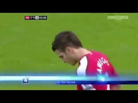 Cesc Fabregas - Solo Goal - Arsenal vs Tottenham