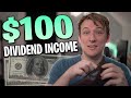 How Much Invested to Earn $100 a Month in Dividend Income