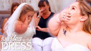 3 Foot Bride In Tears Seeing Herself In Wedding Dress For The 1st Time | Say Yes To The Dress UK