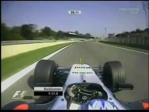 F1 Monza 2005 Kimi Raikkonen McLaren Mercedes MP4/20