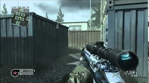 How to spawn trap on CoD4 shipment