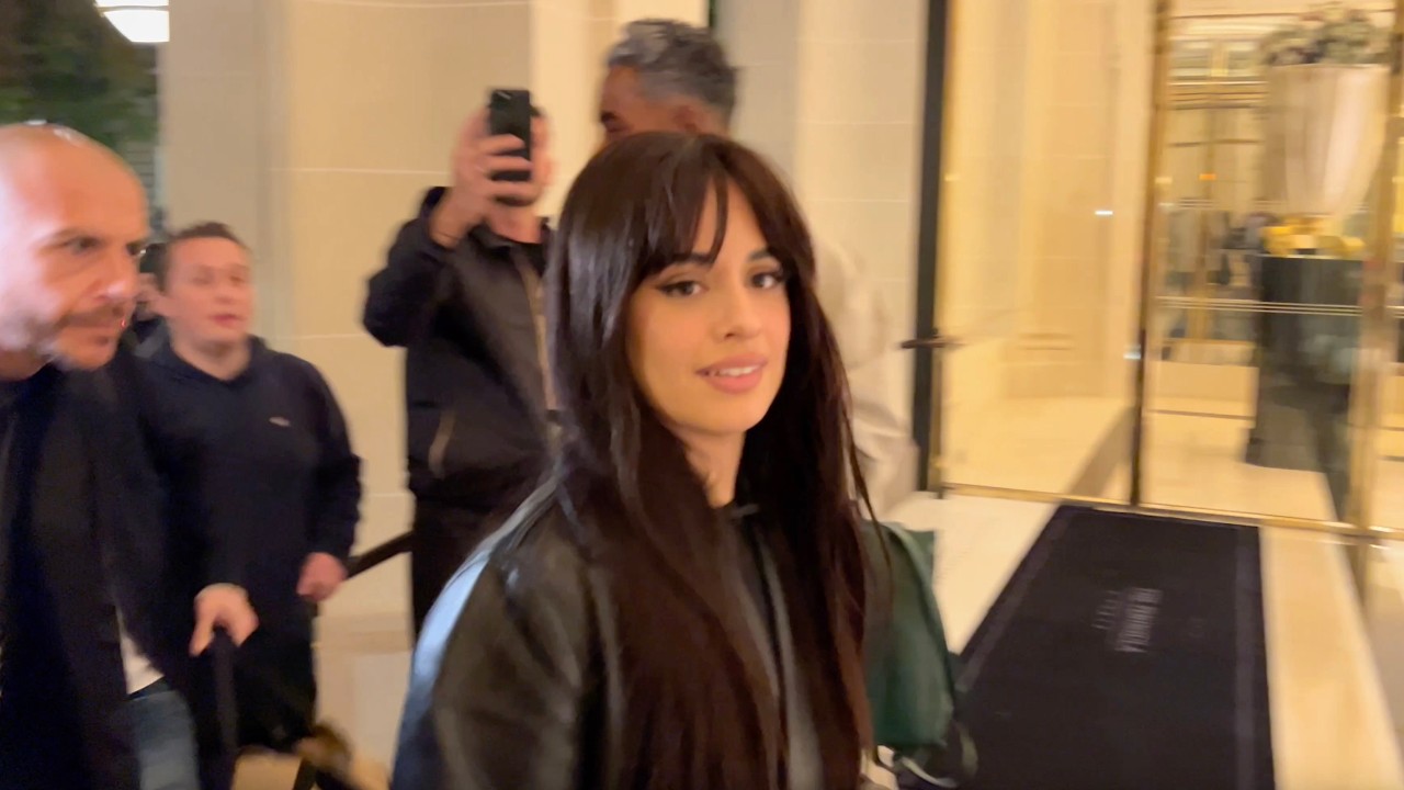 Camila Cabello Delights Fans in a Paris Hotel Meet-Up!