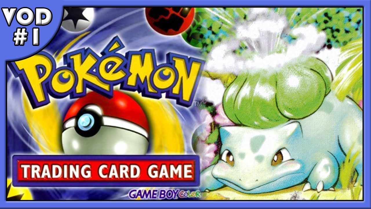 Pokemon Trading Card Game (GBC) VOD 1 YouTube