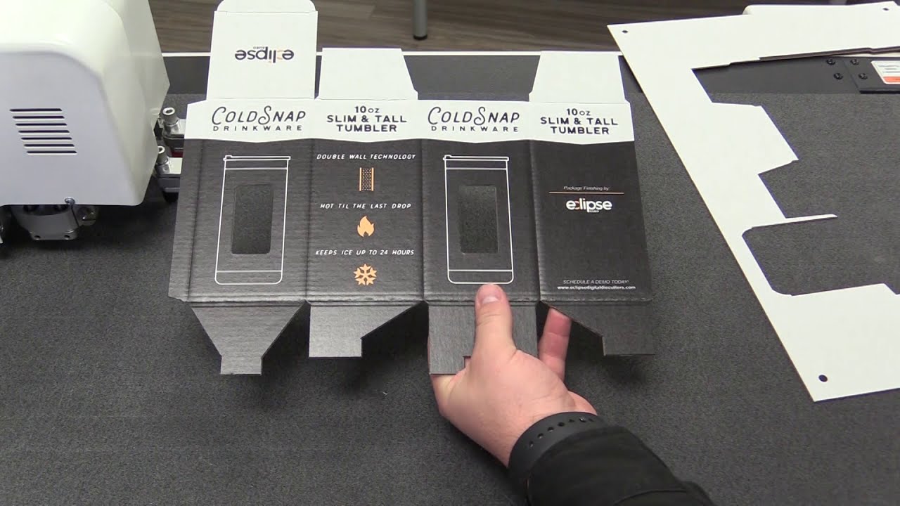 Making a Tumbler Box with the Eclipse Digital Die Cutter YouTube