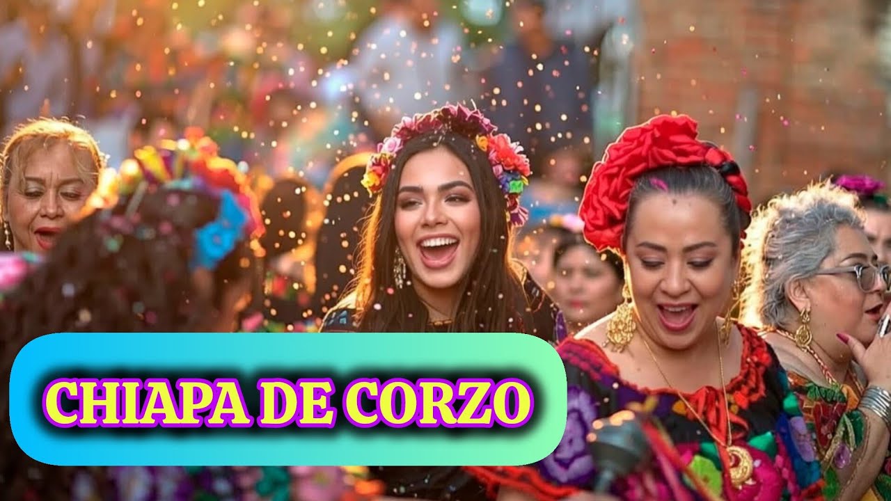 DIA DE LAS CHIAPANECAS EN CHIAPA DE CORZO 2025 CHIAPAS MEXICO 🎉 RECORRIDO TRADICIONAL