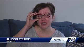 Off duty firefighter helps save women's house from fire damage