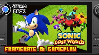 Sonic Lost World - (Valve Steam Deck) - Framerate & Gameplay