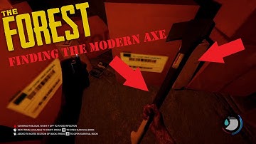 How to get the Modern Axe 2021 | The Forest | Tutorial