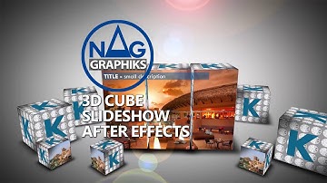 3D Cube presentation Nag graphiks No plugin After effects Project 39