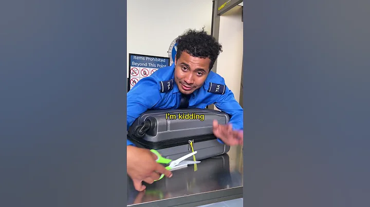 Airport security shares valuable advice for luggage safety! #shorts