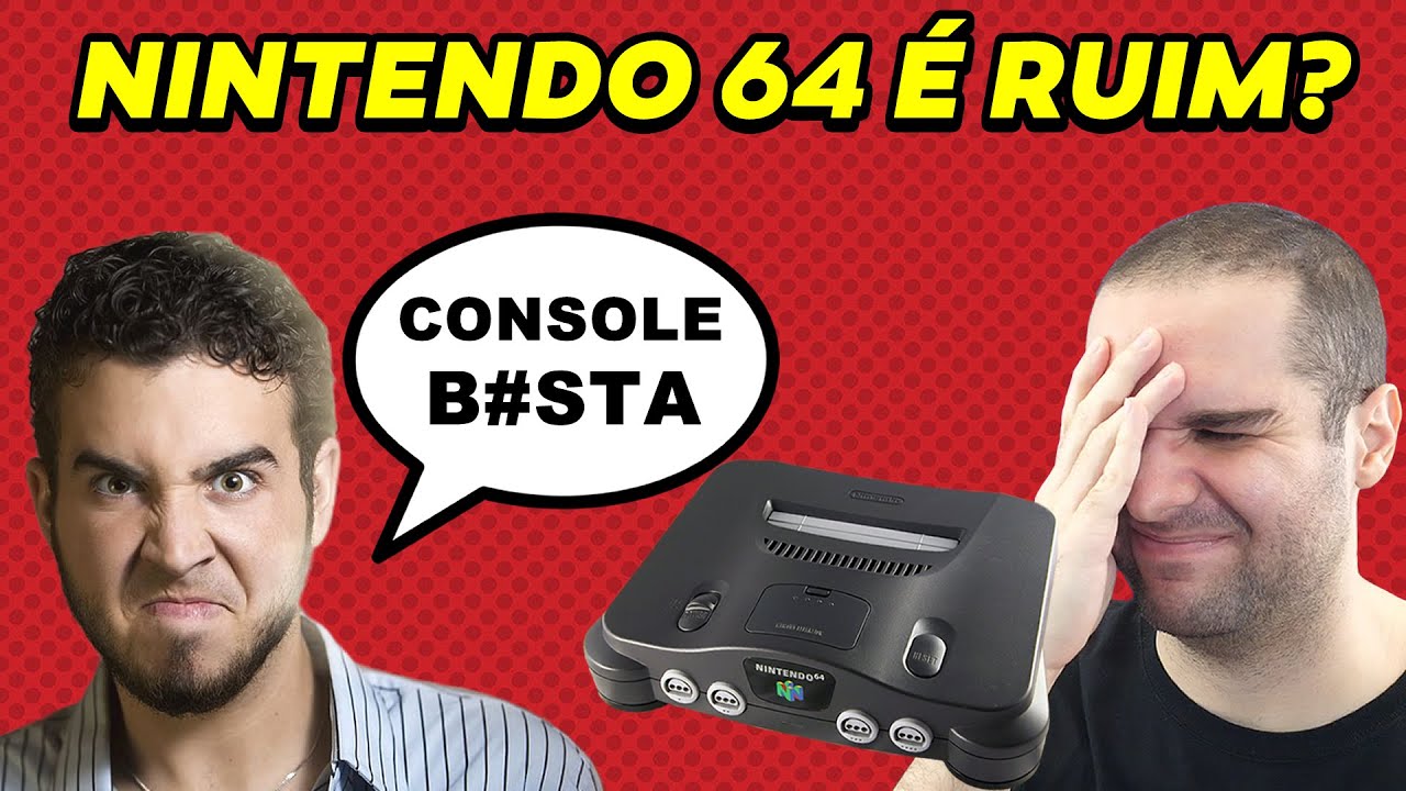 Lista de consoles antigos mais populares tem Nintendo 64 e Mega Drive