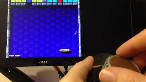 Spinner for optical mouse to use with MAME