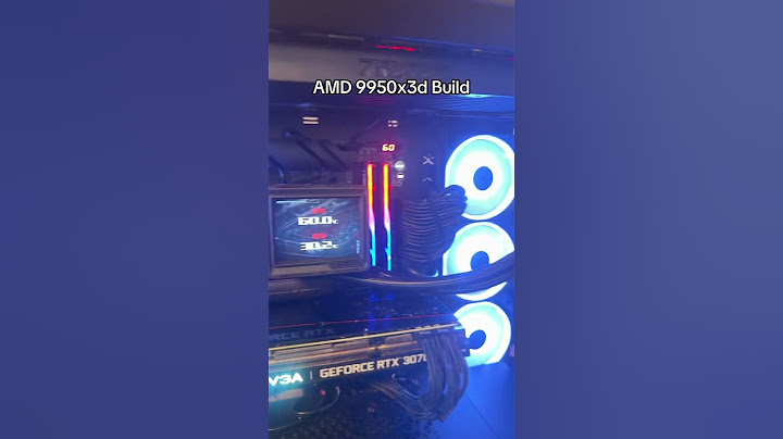 AMD #9950x3d build!
