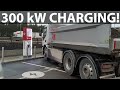Volvo FE electric truck spotted charging