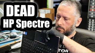 dead hp spectre no power - reballing using universal stencil