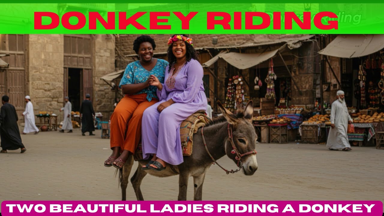 Long way enjoying Donkey riding. - YouTube