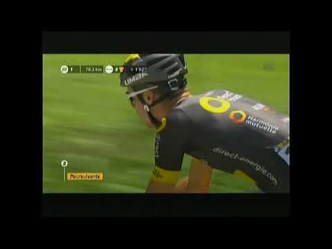 Video: Warren Barguil wen dramatiese Tour de France 2017 Stage 13 op Bastille-dag