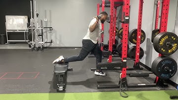 Oscillating Split Squat