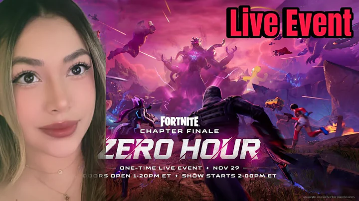 FORTNITE: ZERO HOUR EVENT REACTION | *LIVE EVENT IN FORTNITE*