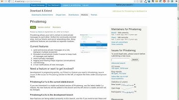 Drupal 7 PrivateMsg Module - Daily Dose of Drupal episode 89