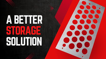 Custom Aluminum 5C Collet Rack