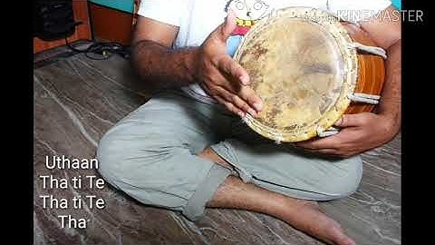 Dholak Lesson #13 Simple Kaherwa with improvisation and Uthaan by Sanatan Dharm
