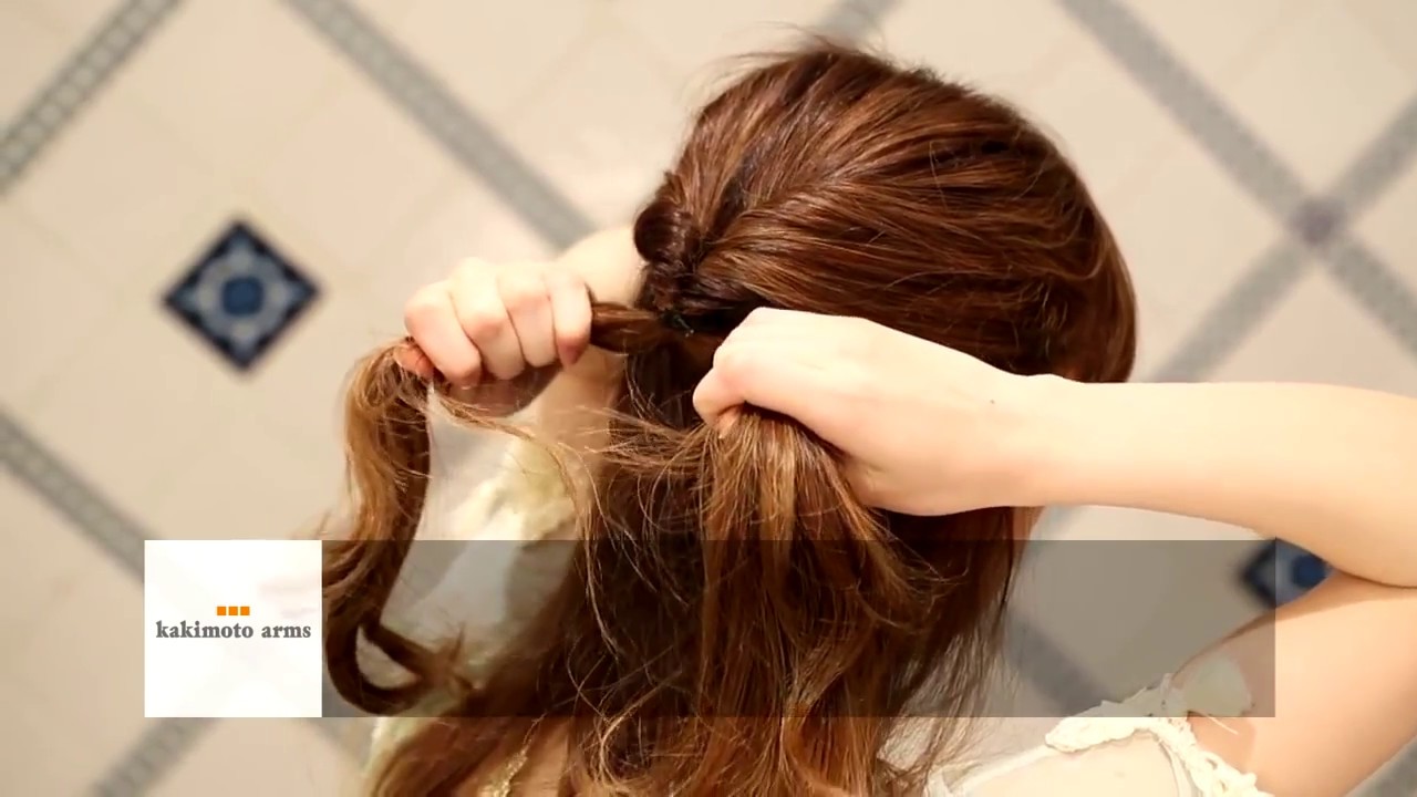 Vol 1 デートにおすすめのヘアアレンジ 美容室カキモトアームズ Youtube