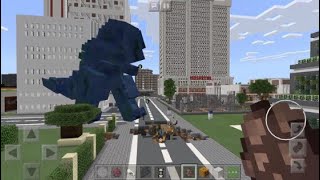 Godzilla Monster Boss in Minecraft PE screenshot 3