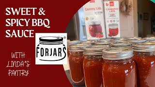 Sweet &Spicy BBQ Sauce With Linda’s Pantry