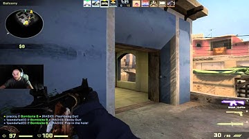 precog`- Quick ace on de_mirage in esea pug